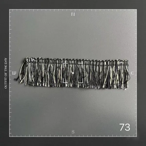 Cushion lace Deckle edge lace Rough selvedge lace Polyster lace 