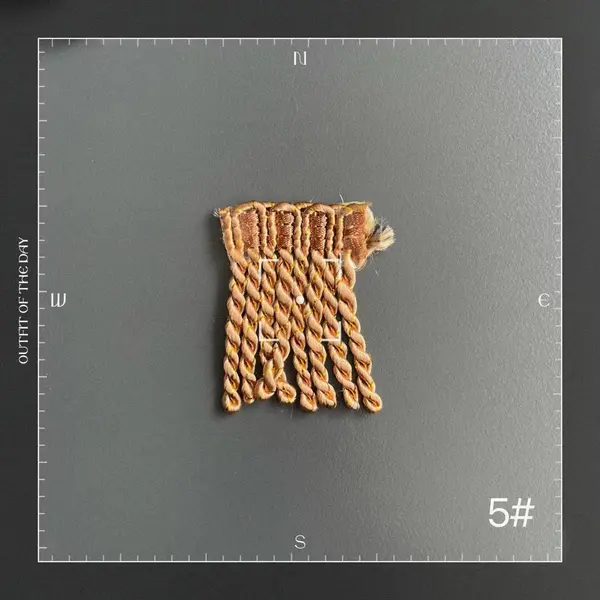 The rope line lace  Cords line Polyster 