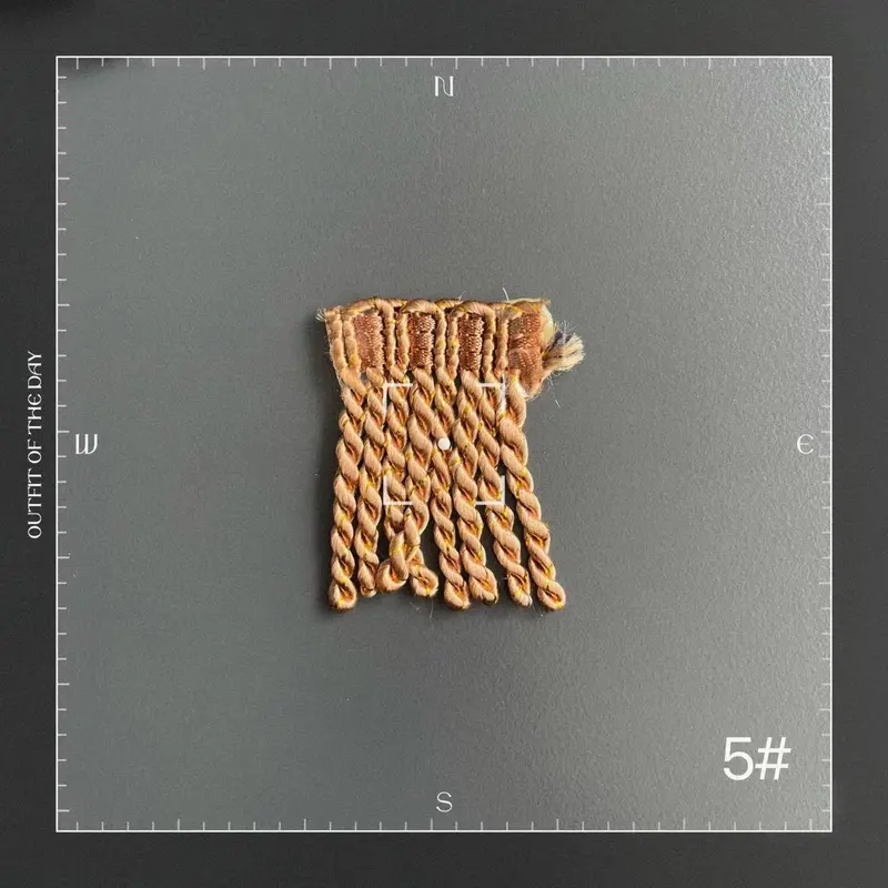 The rope line lace  Cords line Polyster 