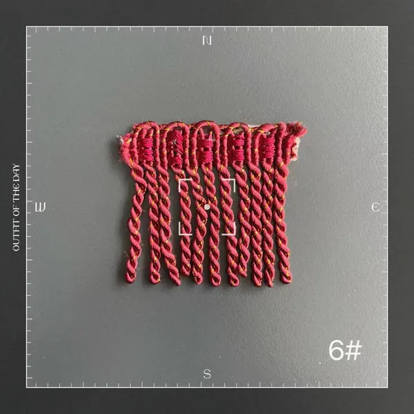 The rope line lace  Cords line Polyster 