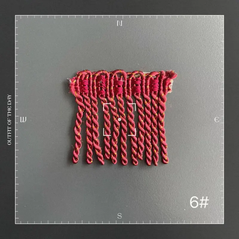 The rope line lace  Cords line Polyster 