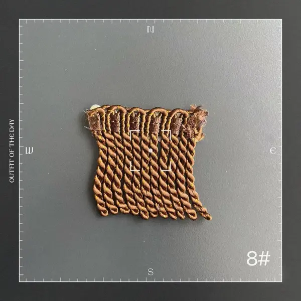 The rope line lace  Cords line Polyster 