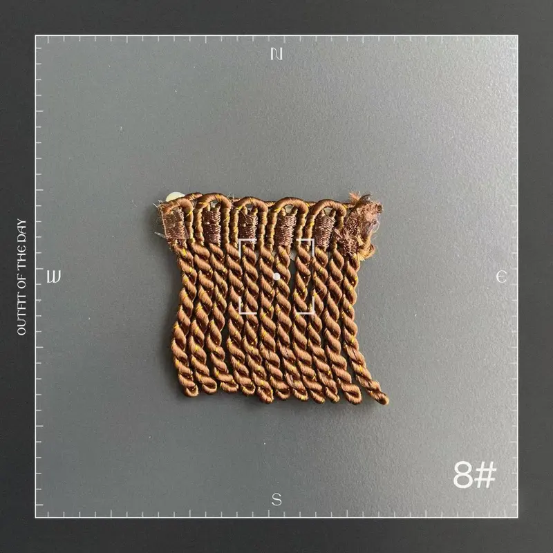 The rope line lace  Cords line Polyster 