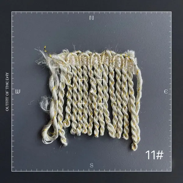 The rope line lace  Cords line Polyster 