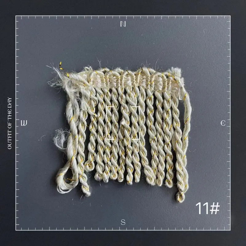 The rope line lace  Cords line Polyster 