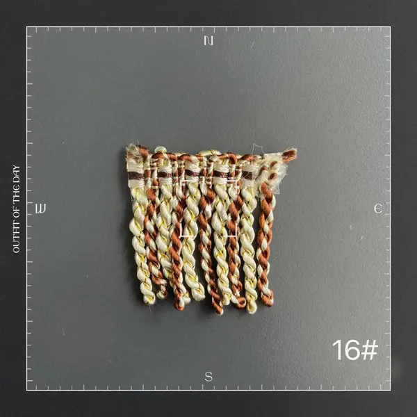 The rope line lace  Cords line Polyster 