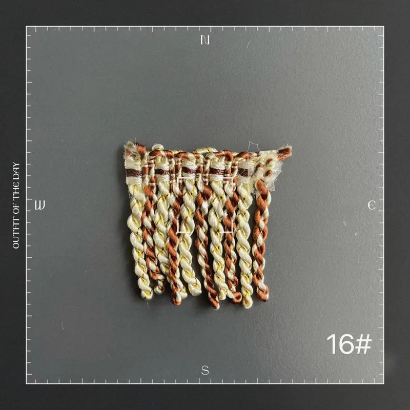 The rope line lace  Cords line Polyster 