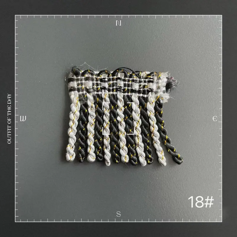 The rope line lace  Cords line Polyster 