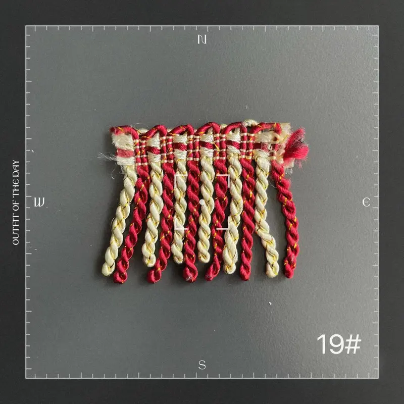 The rope line lace  Cords line Polyster 