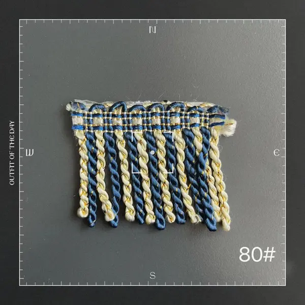 The rope line lace  Cords line Polyster 