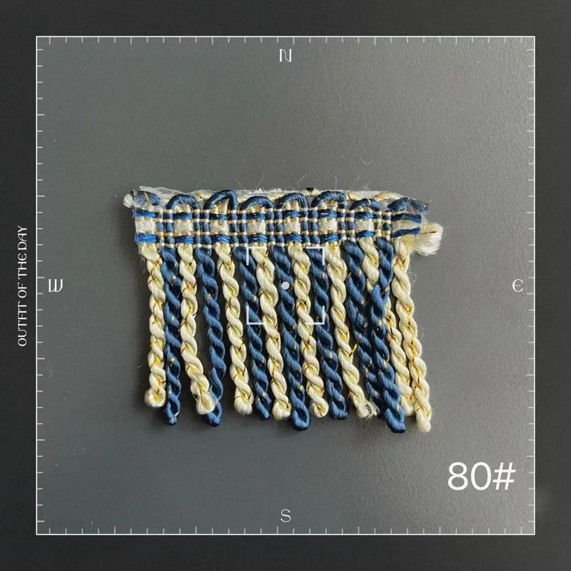 The rope line lace  Cords line Polyster 