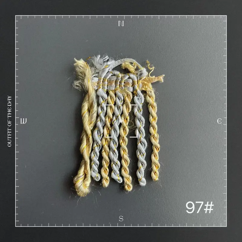 The rope line lace  Cords line Polyster 