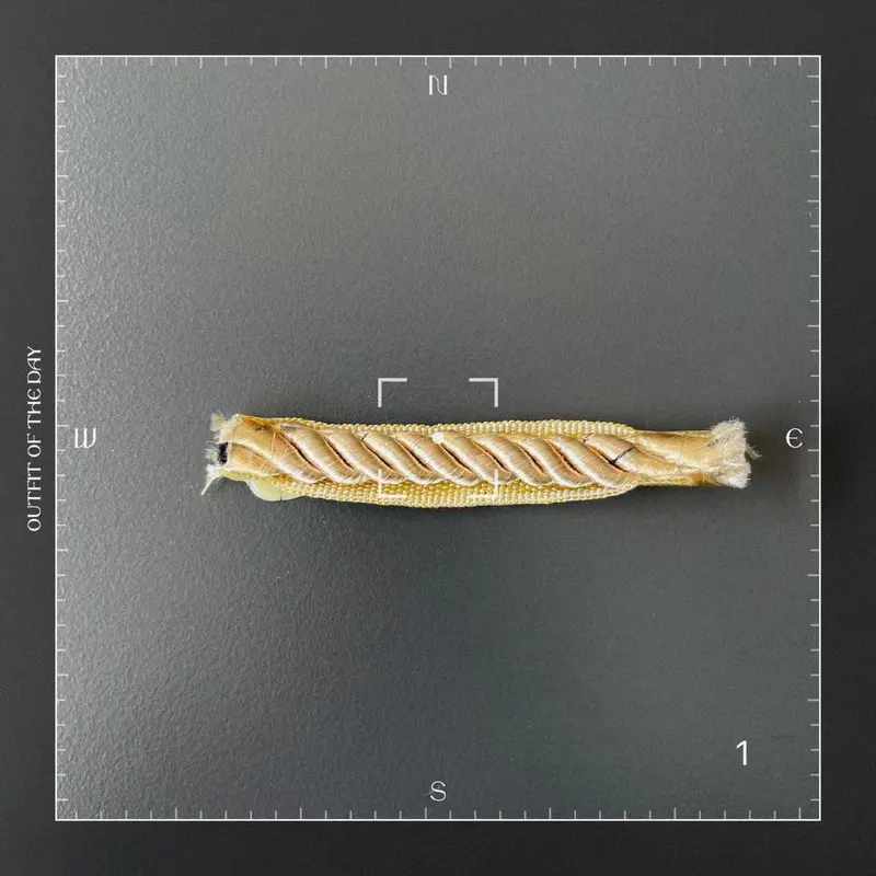  Factory supply 8mm diameter twisted cord piping tape for sofa  