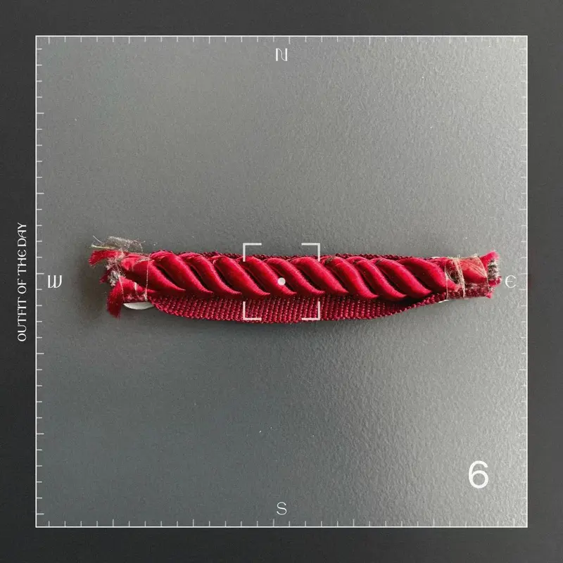  Factory supply 8mm diameter twisted cord piping tape for sofa  