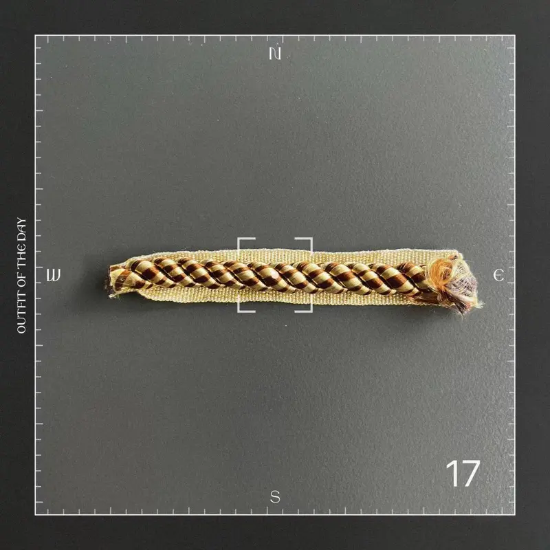  Factory supply 8mm diameter twisted cord piping tape for sofa  