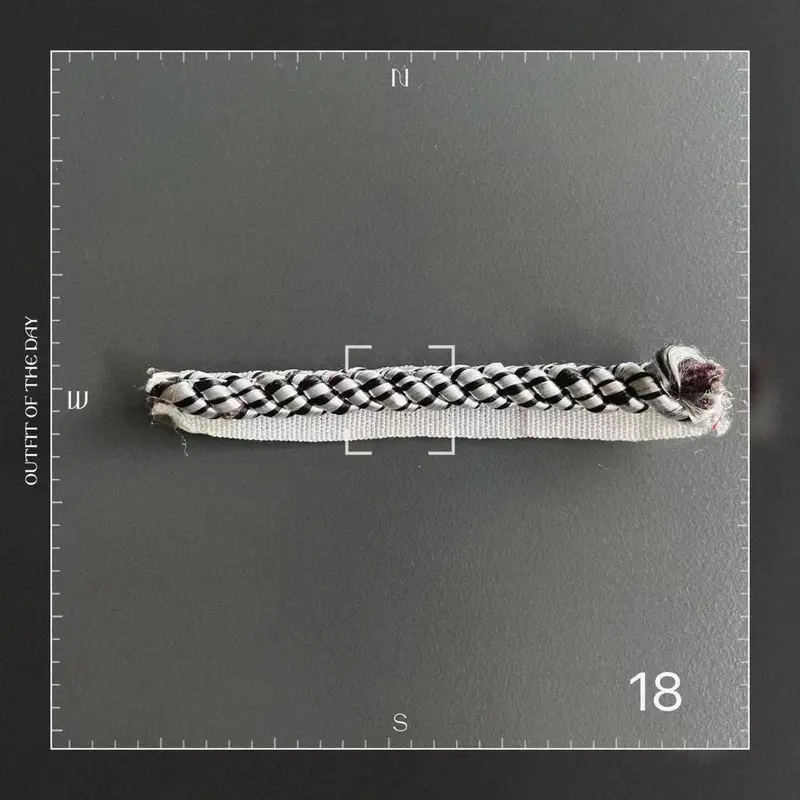  Factory supply 8mm diameter twisted cord piping tape for sofa  