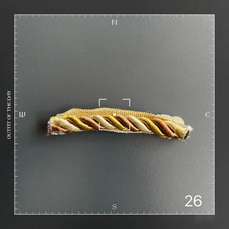  Factory supply 8mm diameter twisted cord piping tape for sofa  