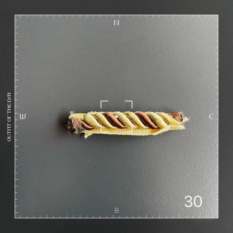  Factory supply 8mm diameter twisted cord piping tape for sofa  