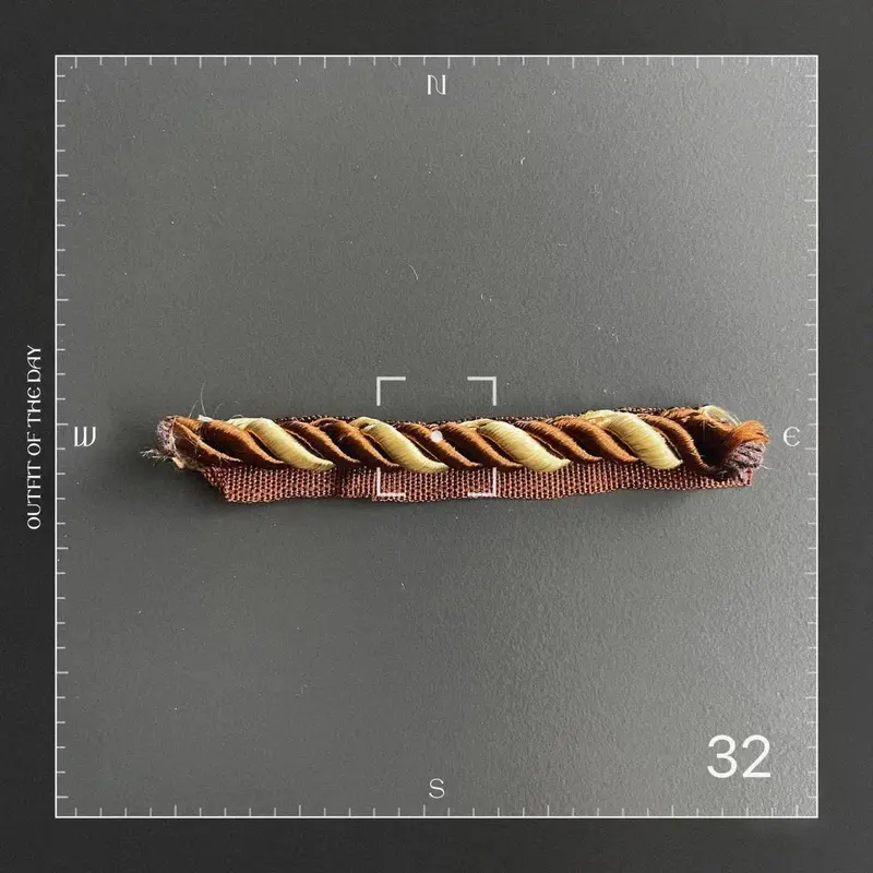  Factory supply 8mm diameter twisted cord piping tape for sofa  