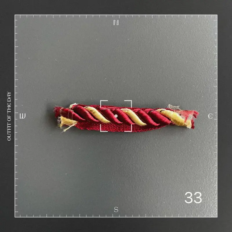  Factory supply 8mm diameter twisted cord piping tape for sofa  