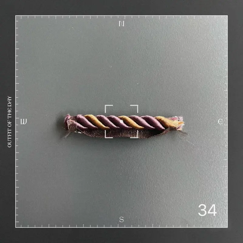  Factory supply 8mm diameter twisted cord piping tape for sofa  