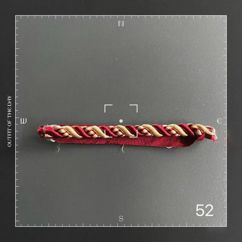  Factory supply 8mm diameter twisted cord piping tape for sofa  