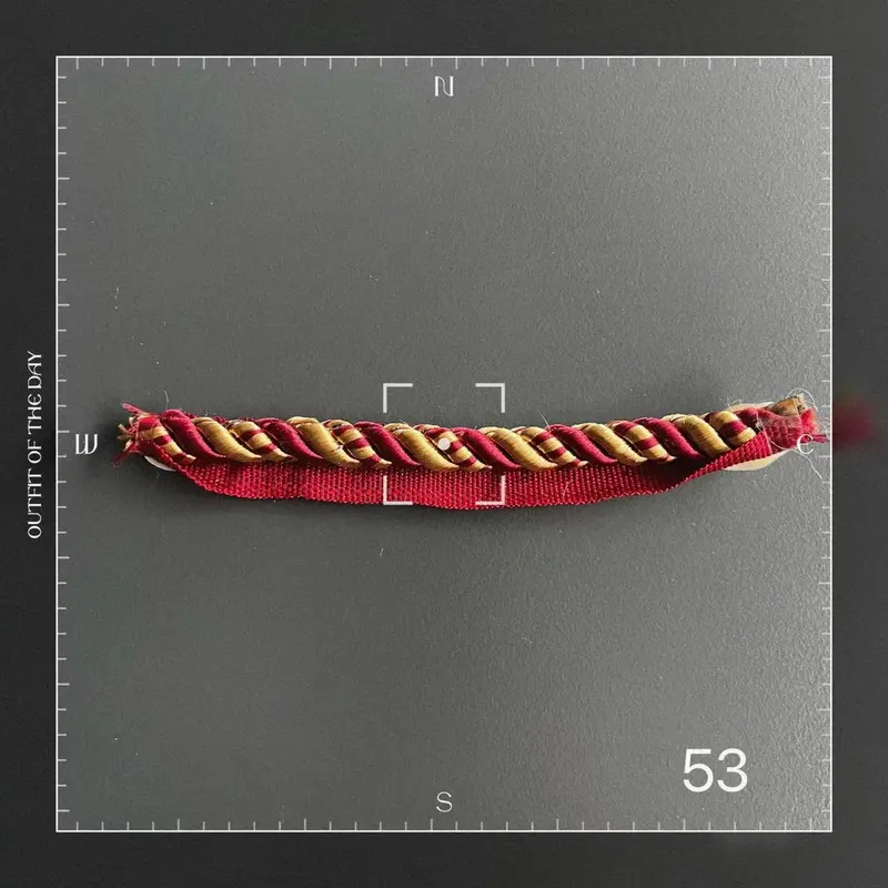  Factory supply 8mm diameter twisted cord piping tape for sofa  