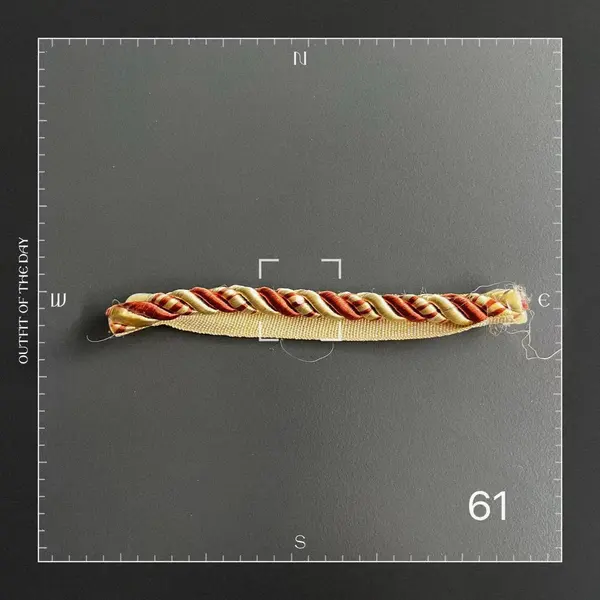  Factory supply 8mm diameter twisted cord piping tape for sofa  