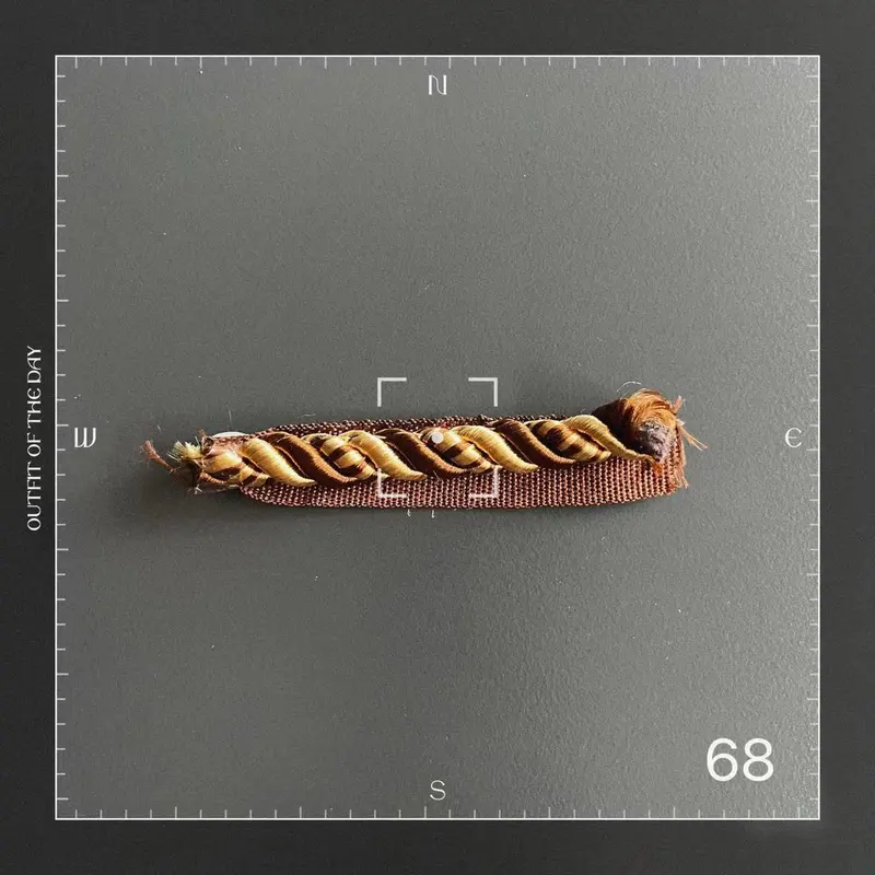  Factory supply 8mm diameter twisted cord piping tape for sofa  