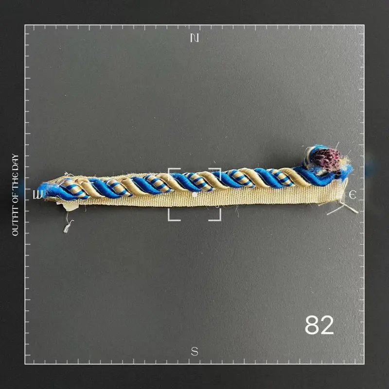  Factory supply 8mm diameter twisted cord piping tape for sofa  