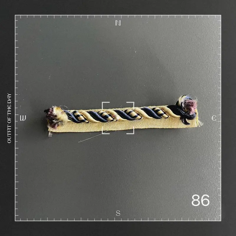  Factory supply 8mm diameter twisted cord piping tape for sofa  