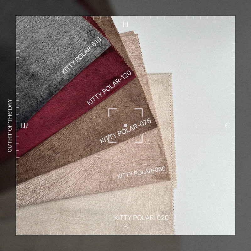 Customized color velvet fabric recycled product Shade Dutch velvet for sofa furniture