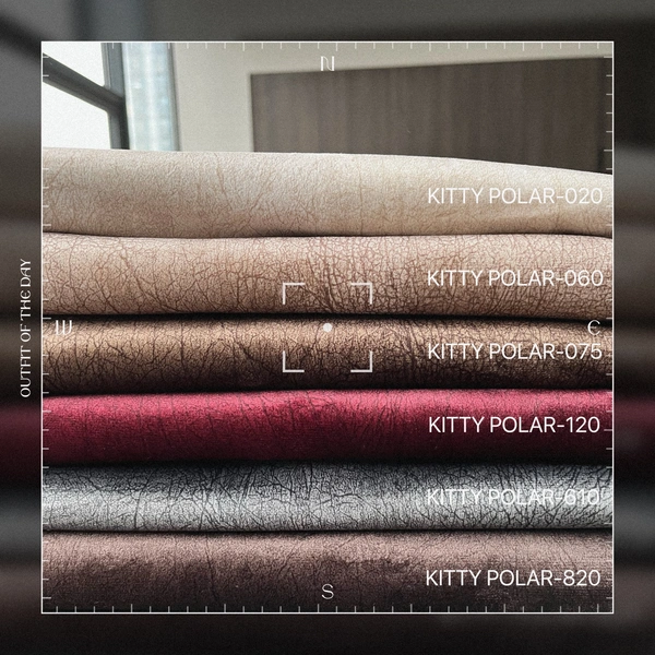 Customized color velvet fabric recycled product Shade Dutch velvet for sofa furniture