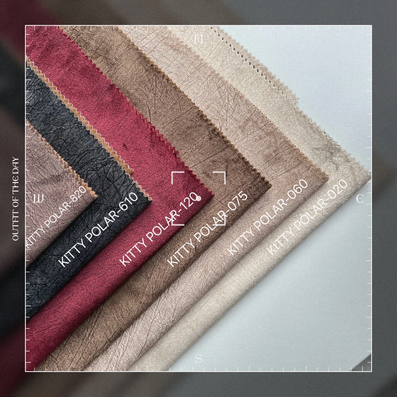 Customized color velvet fabric recycled product Shade Dutch velvet for sofa furniture