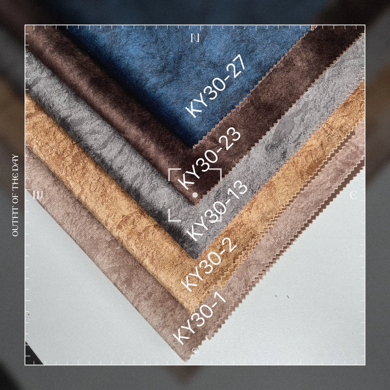 Guaranteed Quality Unique furniture upholstery fabrics velvets Polyester Velvet Sofa Fabric