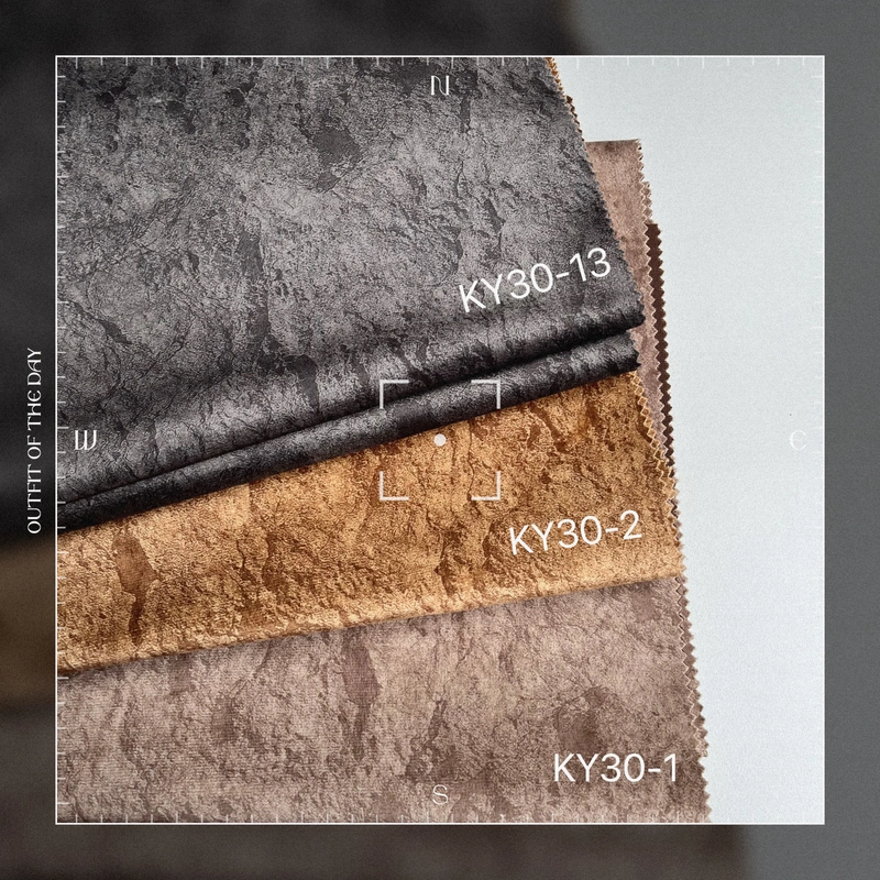 Guaranteed Quality Unique furniture upholstery fabrics velvets Polyester Velvet Sofa Fabric