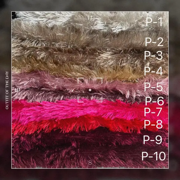 THE PEACOCK VELVET PV VELVET DYEING VELVET PLUSH VELVET LONG WOOL VELVET