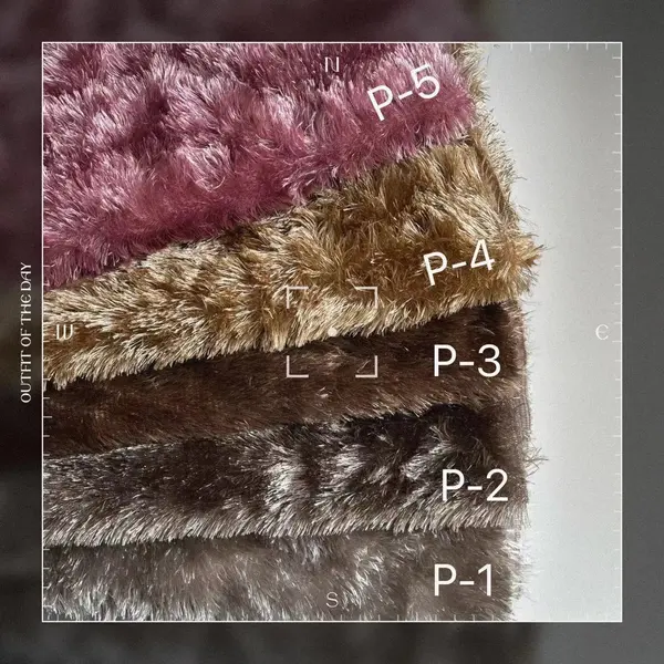 THE PEACOCK VELVET PV VELVET DYEING VELVET PLUSH VELVET LONG WOOL VELVET