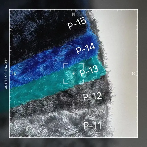 THE PEACOCK VELVET PV VELVET DYEING VELVET PLUSH VELVET LONG WOOL VELVET