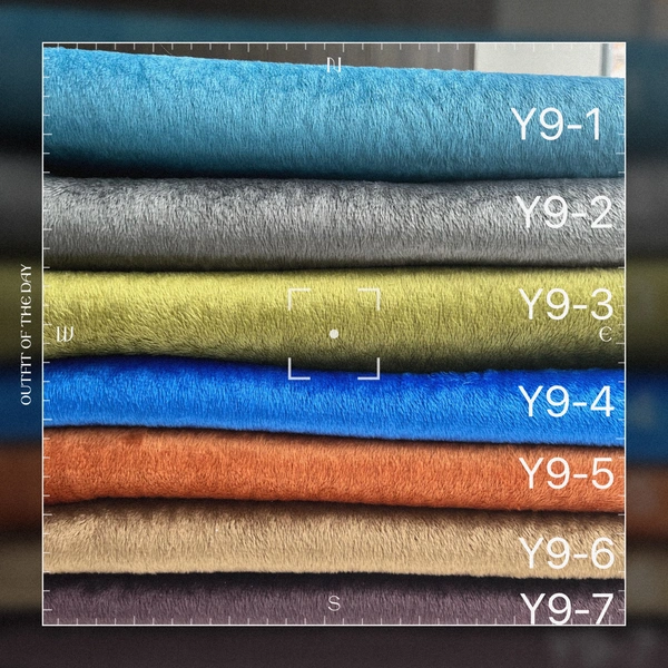 DYEING VELVET VELVET PIG BRAIN GRAIN  PIG BRAIN DESIGN UPHOLSTER FAB