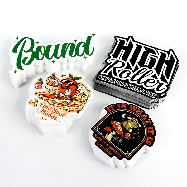 Custom Vinyl Die-Cut Stickers – Waterproof & Durable