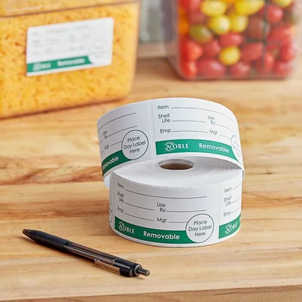 Custom Food Service Labels & Use-By Stickers for Food Safety