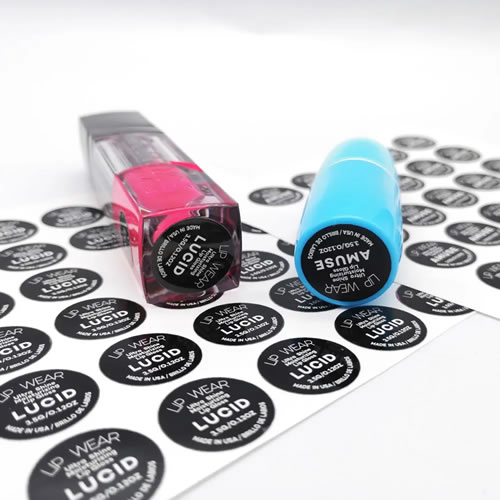 Custom Lipstick & Lip Balm Labels | Cosmetic Labels for Beauty Brands