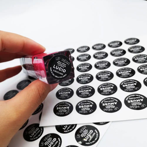 Custom Lipstick & Lip Balm Labels | Cosmetic Labels for Beauty Brands