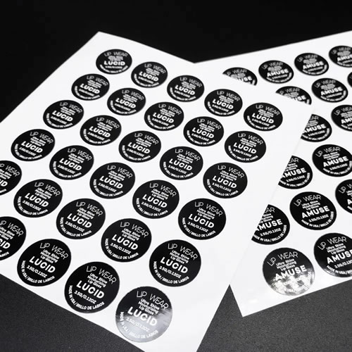 Custom Lipstick & Lip Balm Labels | Cosmetic Labels for Beauty Brands