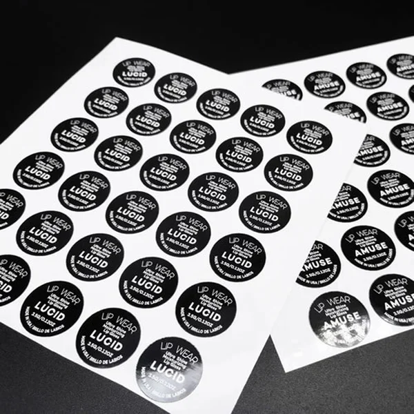 Custom Lipstick & Lip Balm Labels | Cosmetic Labels for Beauty Brands