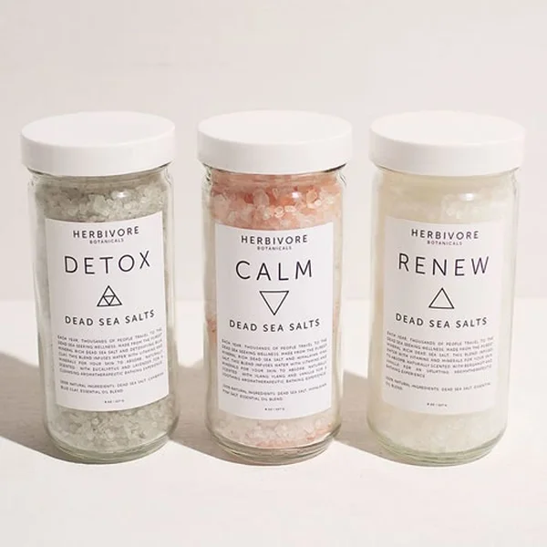 Custom Bath Salt Labels – Waterproof & Durable Custom Packaging