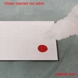 Custom Water-Activated Red Paper Labels – Tamper-Evident Security Stickers