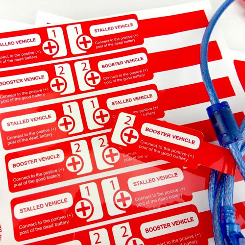 Custom Wire and Cable Labels – Durable Wrap-Around & Flag Labels
