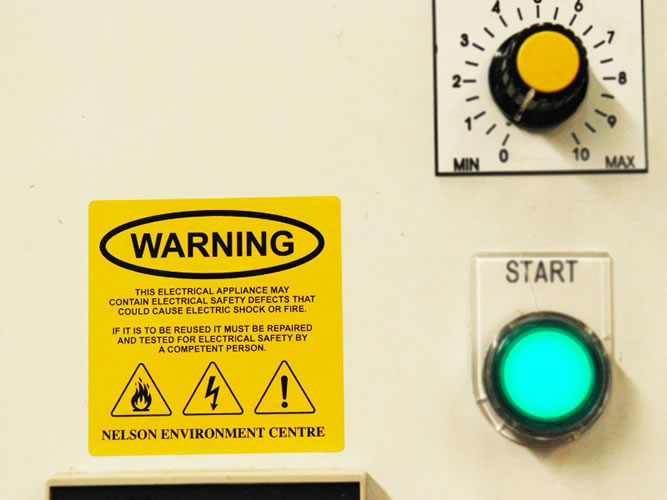 Custom Equipment Labels – Durable Industrial Label Solutions